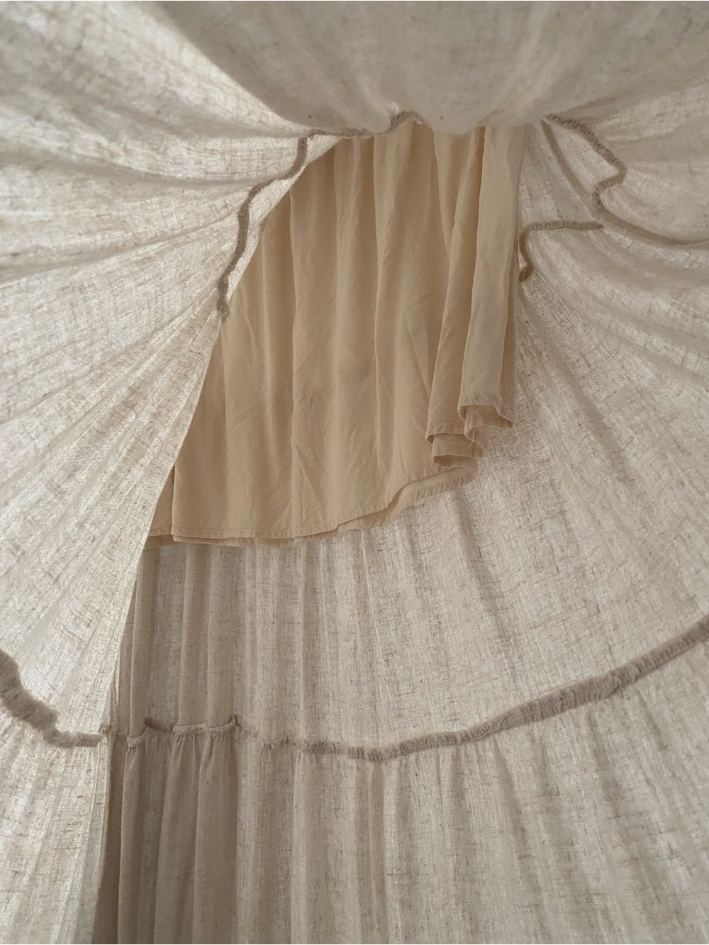 Neuflora Women's Charleston Skirt - Cream - Picture 5 of 8